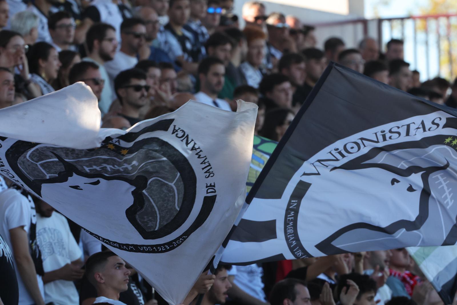 El partido entre Unionistas de Salamanca y Celta B, en imágenes