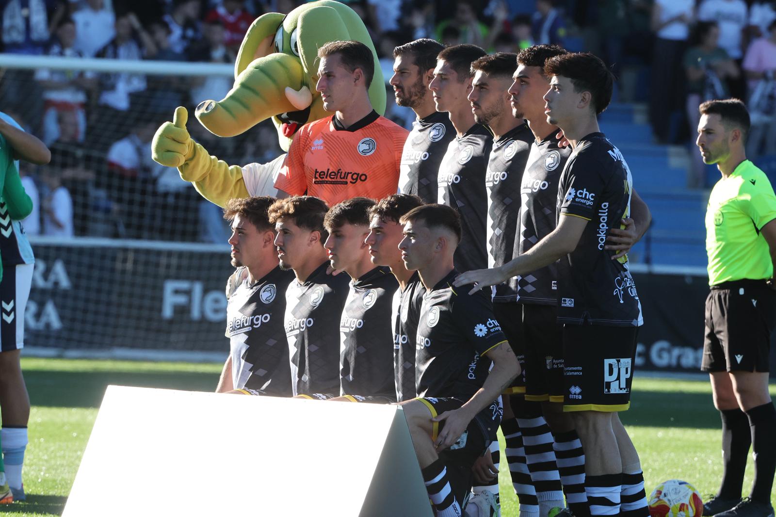 El partido entre Unionistas de Salamanca y Celta B, en imágenes
