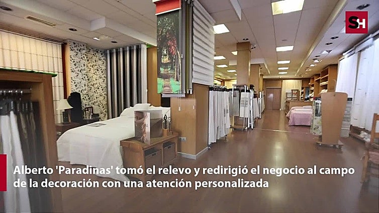 Cortinas Emilio Paradinas abrió sus puertas en Salamanca hace casi medio siglo