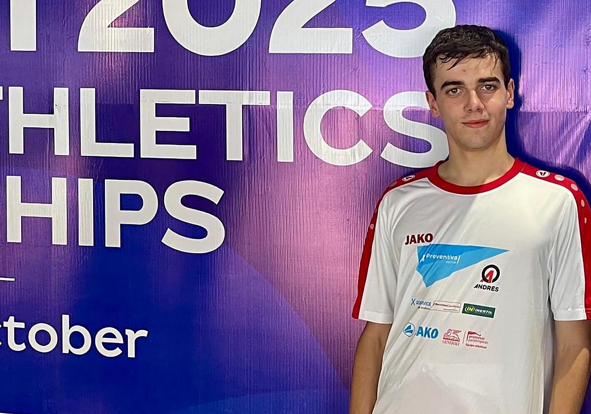 Diego Ruiz, en el mundial de la India.