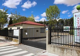 Uno de los puntos limpios de la capital de Salamanca.