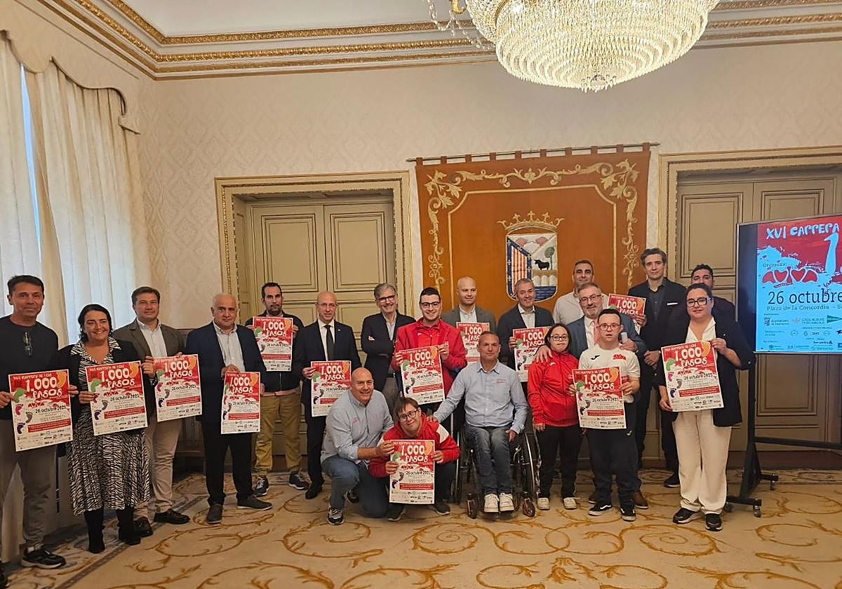 Presentación de la Carrera Popular y Solidaria de los Mil Pasos.