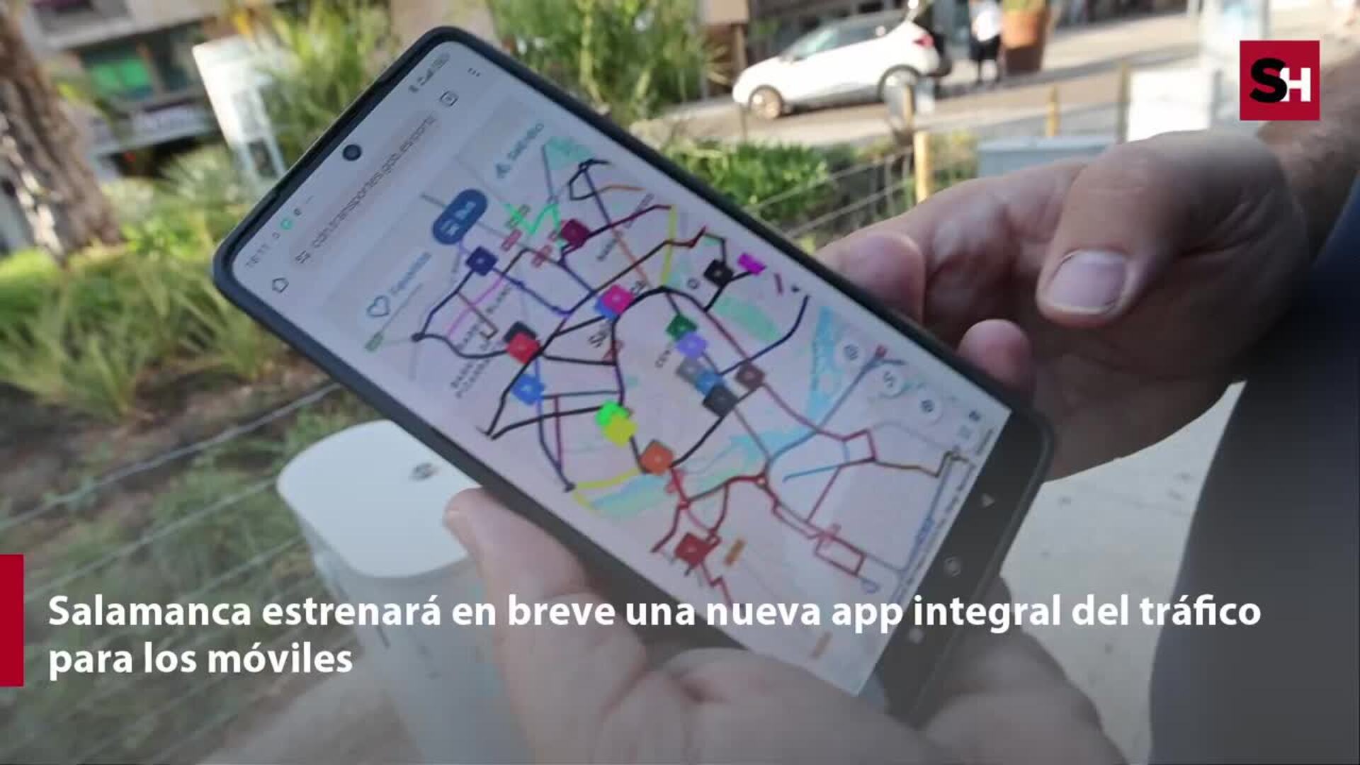 La nueva app integral del tráfico en Salamanca: toda la información en el móvil