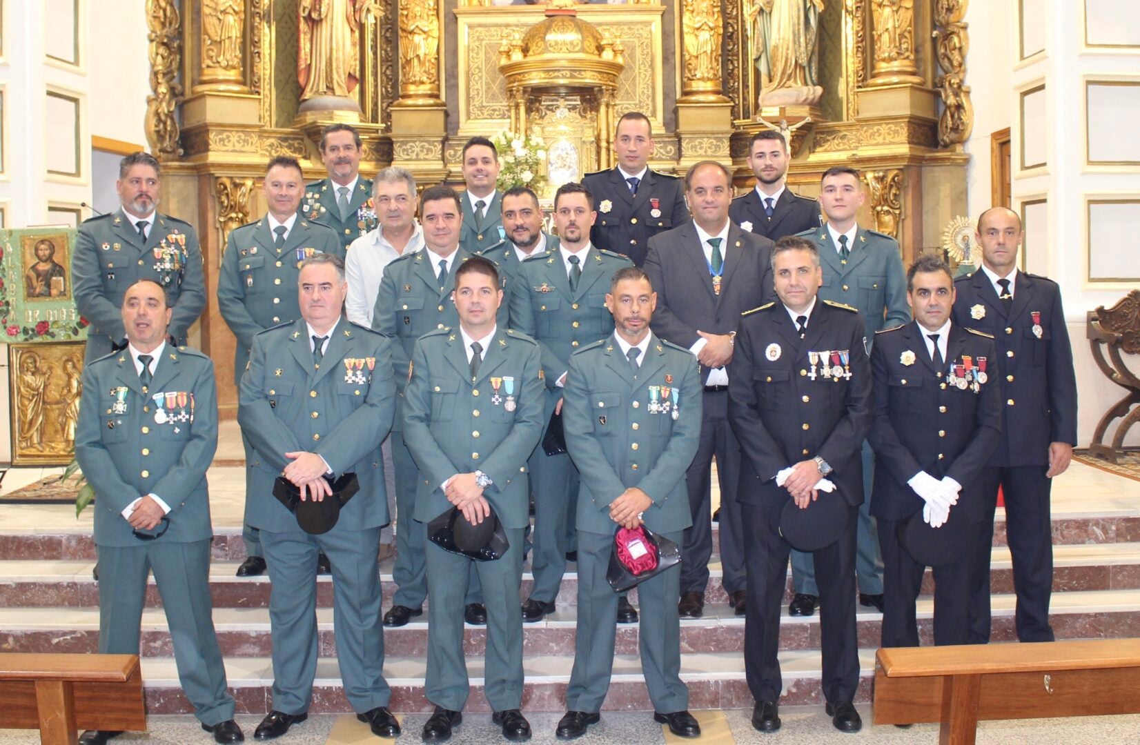 Salamanca y la provincia se vuelcan con la Guardia Civil en el Día del Pilar