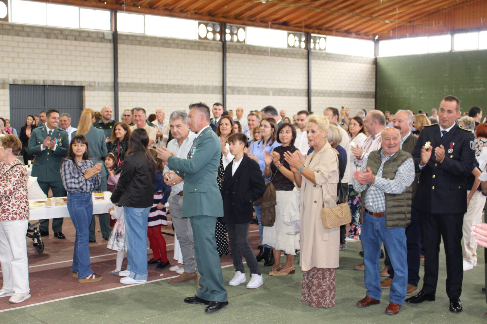 Salamanca y la provincia se vuelcan con la Guardia Civil en el Día del Pilar