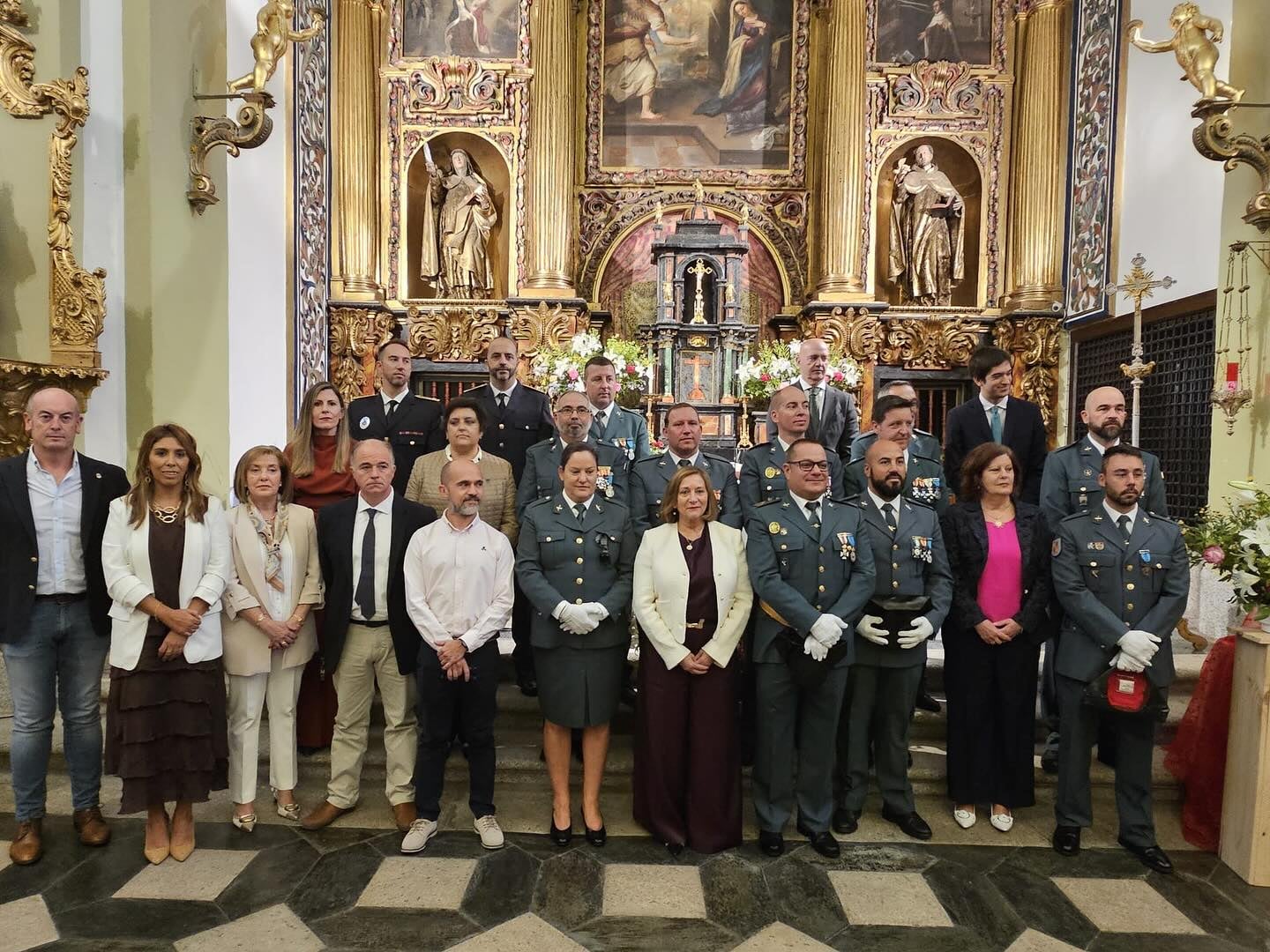 Salamanca y la provincia se vuelcan con la Guardia Civil en el Día del Pilar