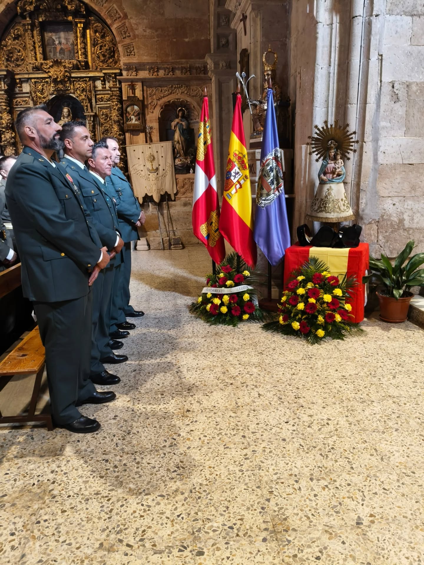 Salamanca y la provincia se vuelcan con la Guardia Civil en el Día del Pilar
