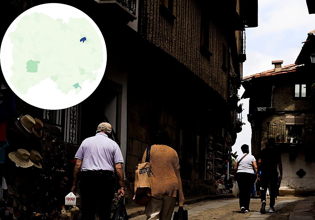 Turistas en La Alberca.