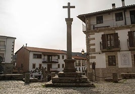Localidad de Candelario en Salamanca.