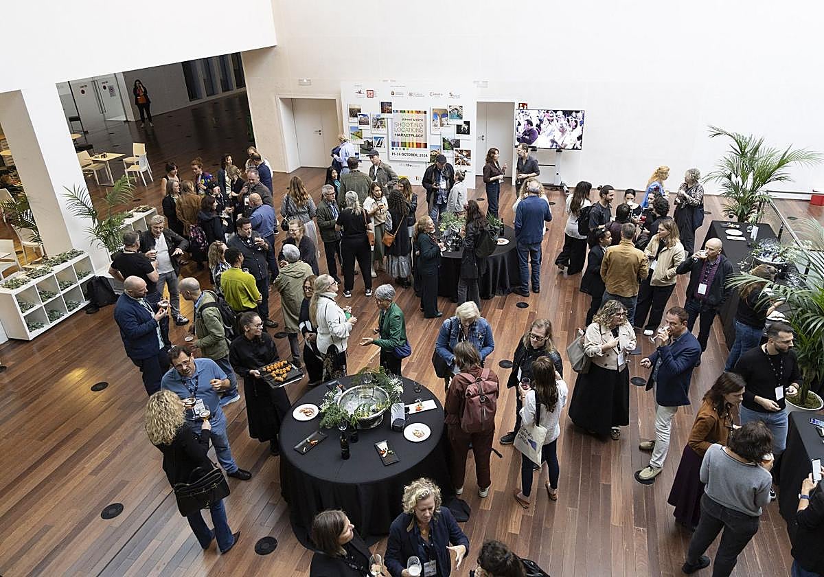 Asistenes a la feria 'Shooting Locations Marketplace'.