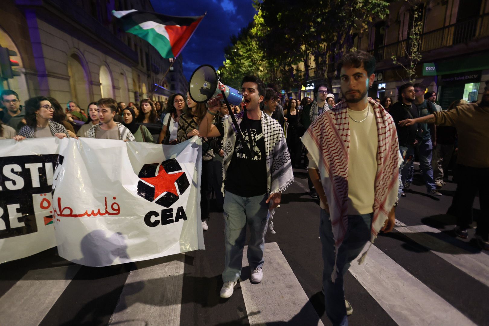 Salamanca vuelve a salir a la calle por una Palestina libre