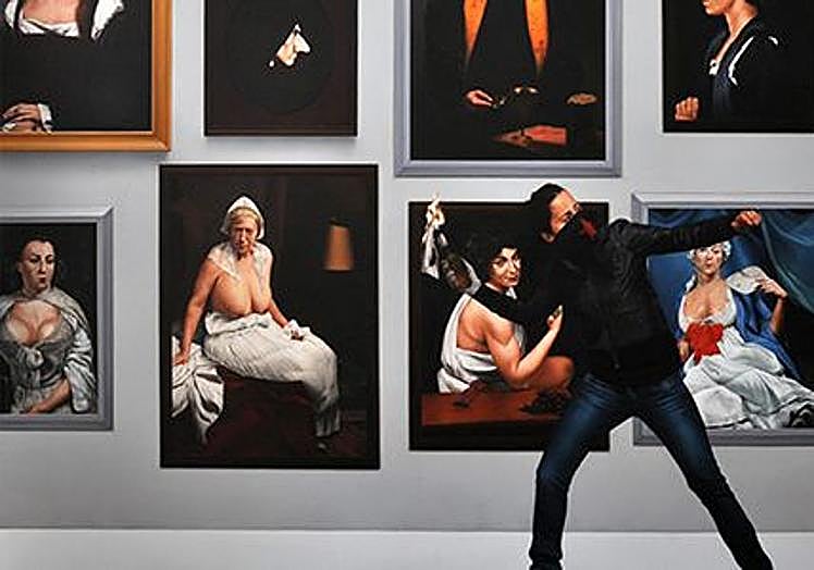 Obra del autor vasco, Kepa Garraza.