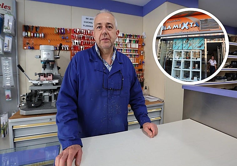 Alfredo Rodríguez, segunda generación de zapateros en La Mixta.