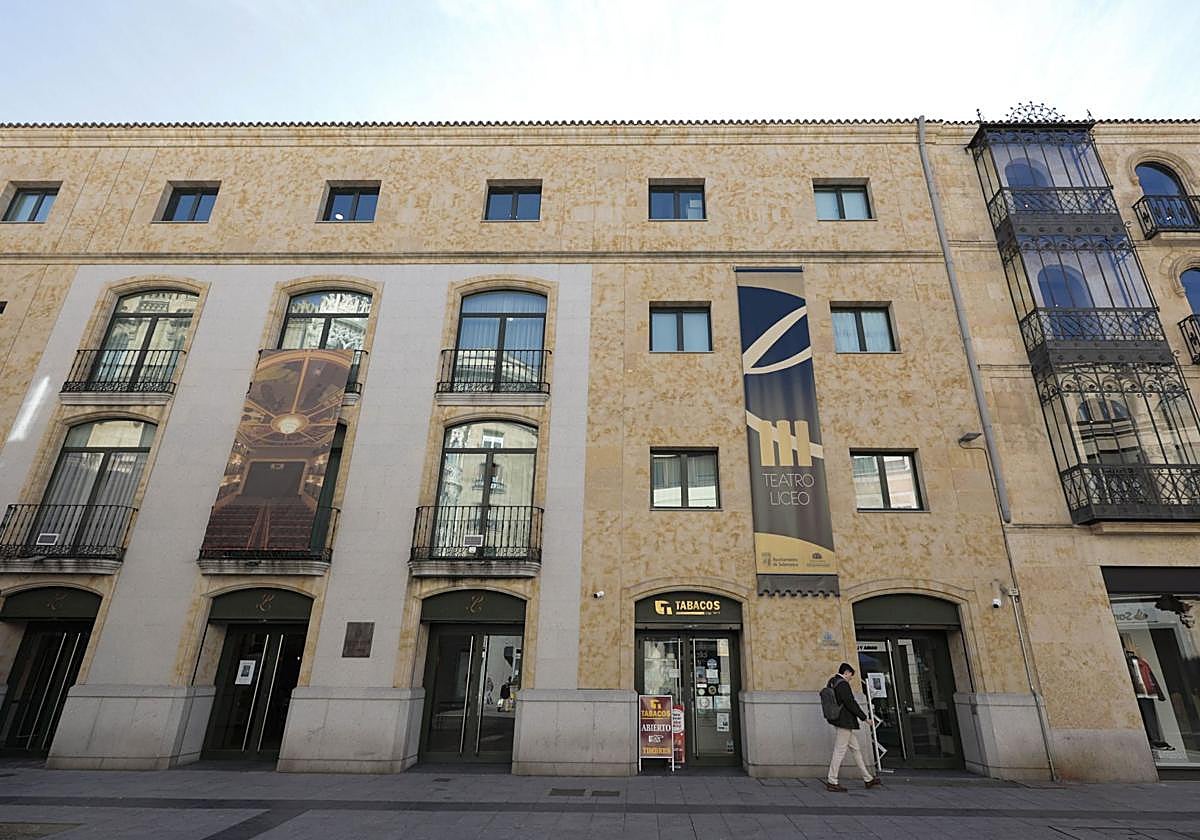 Teatro Liceo de Salamanca, sede de la Fundación, en una imagen de archivo.