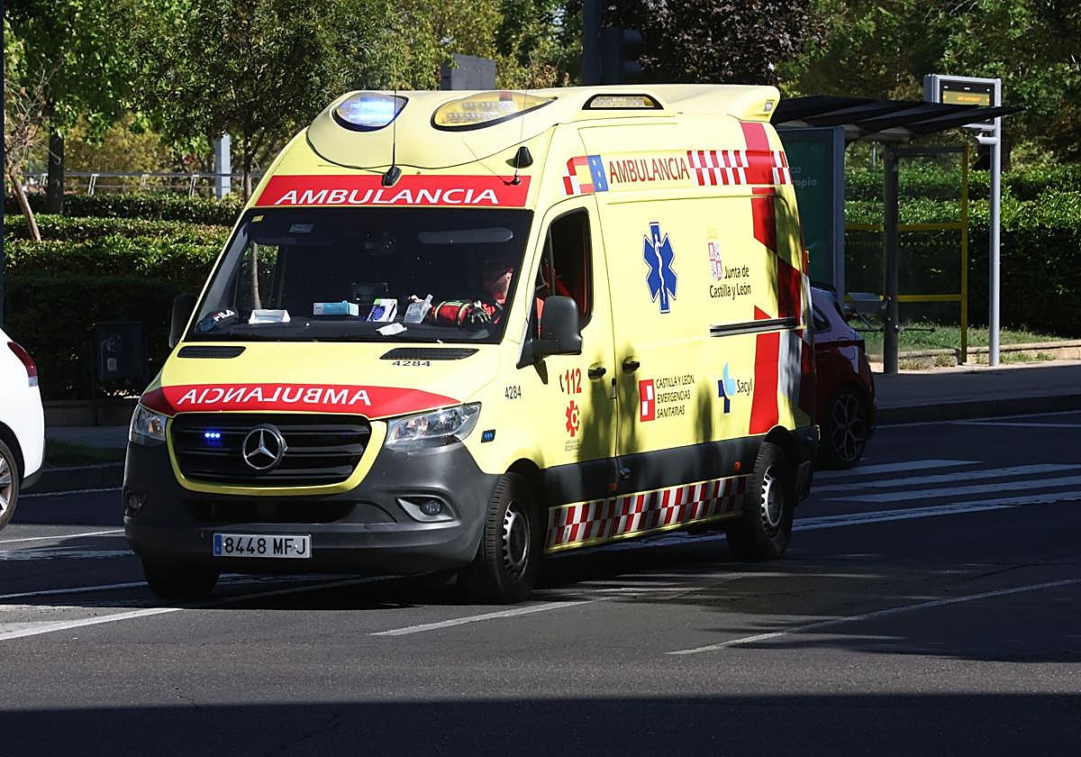 Ambulancia por Salamanca.