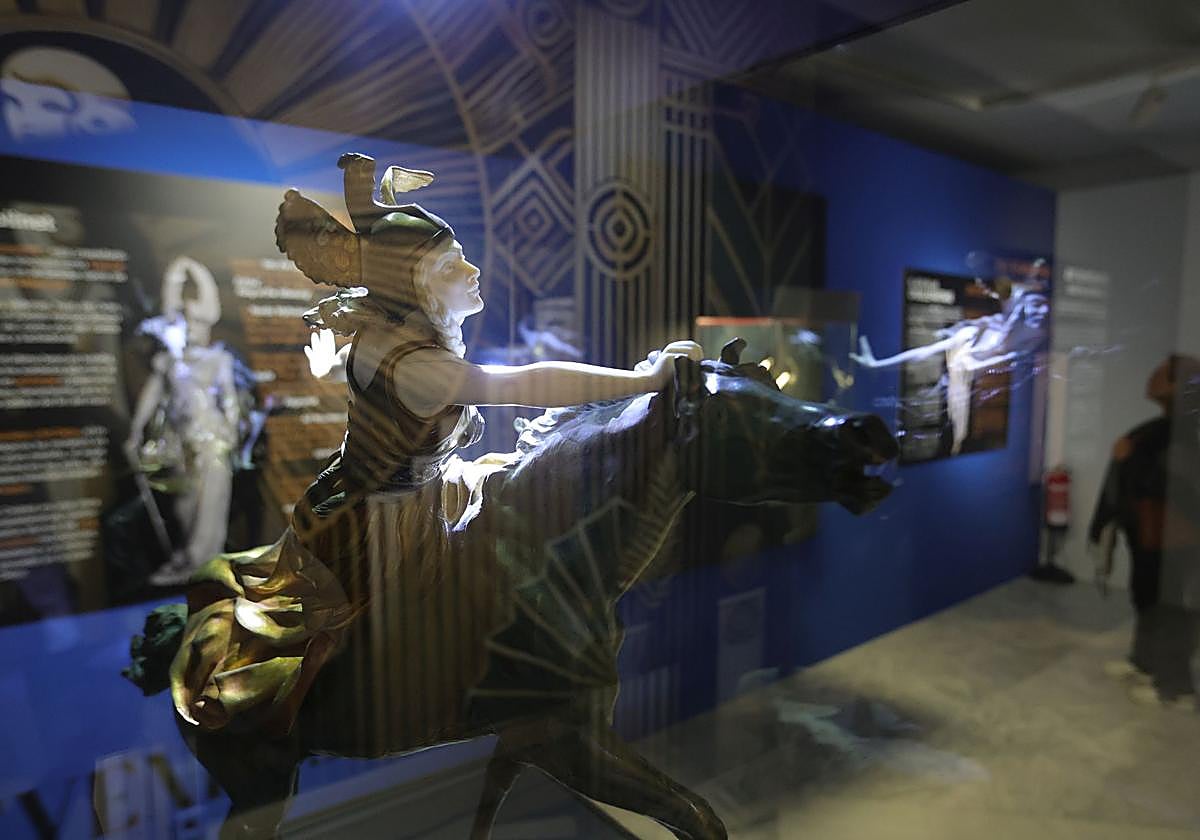 Una de las obras del Museo Casa Lis de Salamanca.