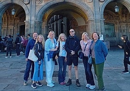 Influencers internacionales llegados a Salamanca.