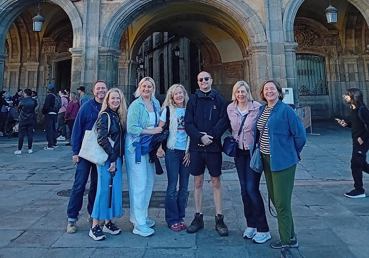 Influencers internacionales llegados a Salamanca.