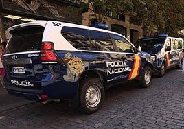 Coche de Policía Nacional de Salamanca en una imagen de archivo