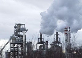Las instalaciones de la planta de bioetanol de Babilafuente.