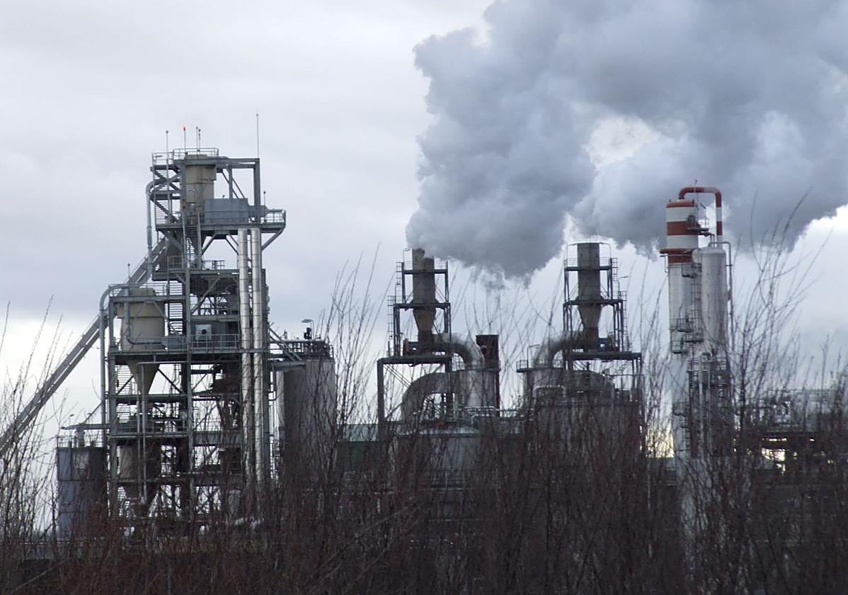 Las instalaciones de la planta de bioetanol de Babilafuente.