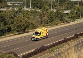 Imagen de archivo de una ambulancia.