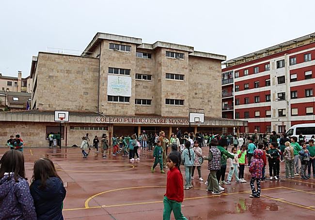 El patio del colegio Padre Manjón en Salamanca.