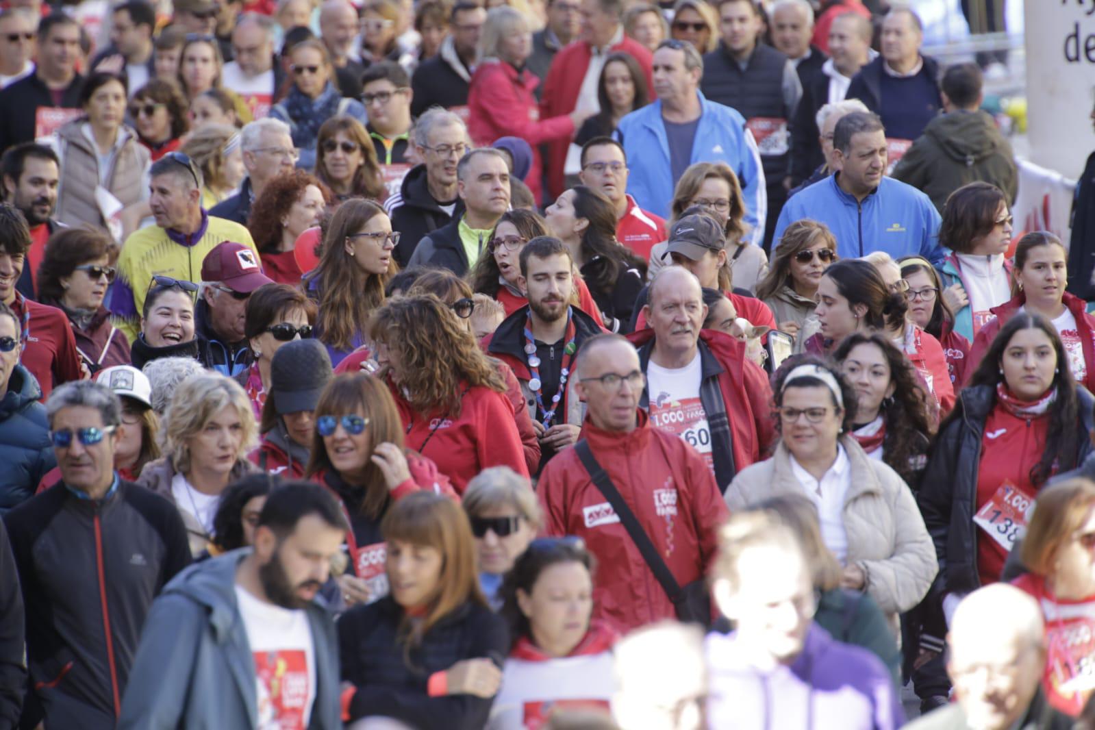 La inclusión inunda las calles de Salamanca con la carrera de los Mil Pasos