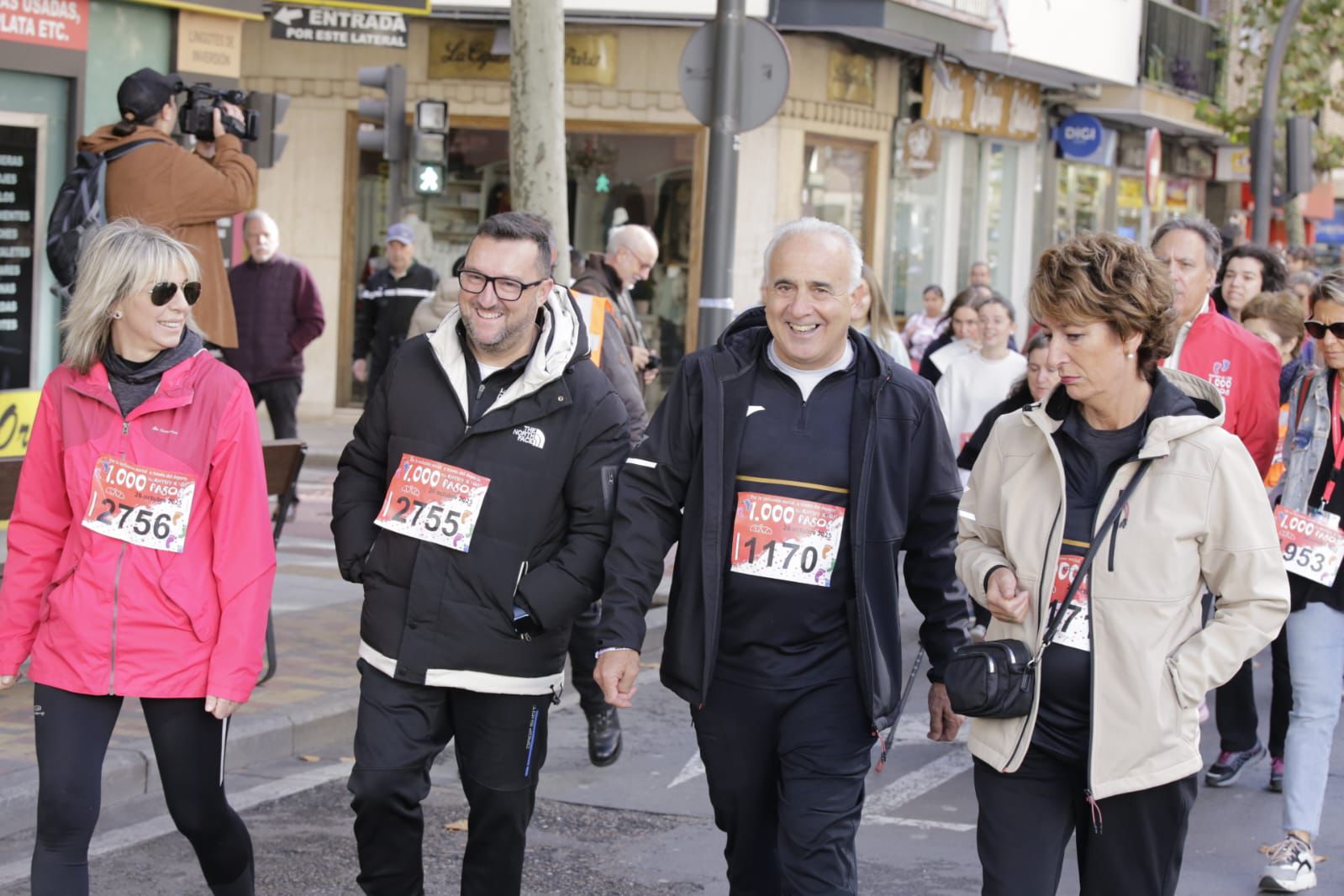 La inclusión inunda las calles de Salamanca con la carrera de los Mil Pasos