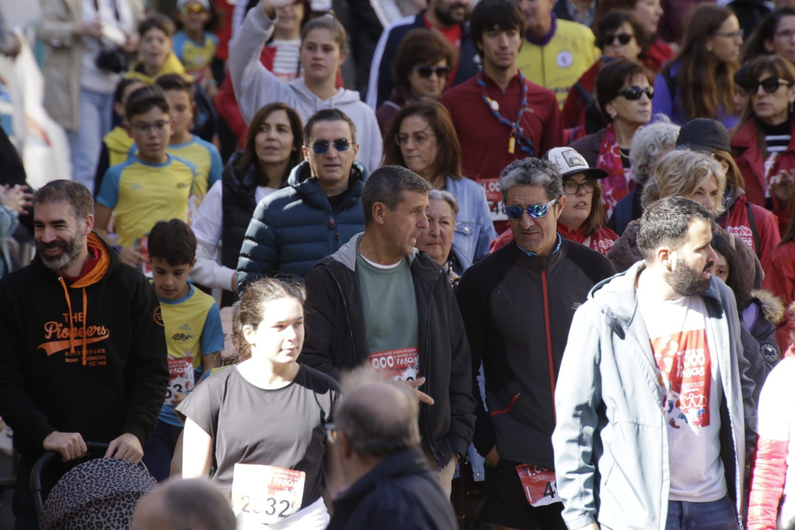 La inclusión inunda las calles de Salamanca con la carrera de los Mil Pasos