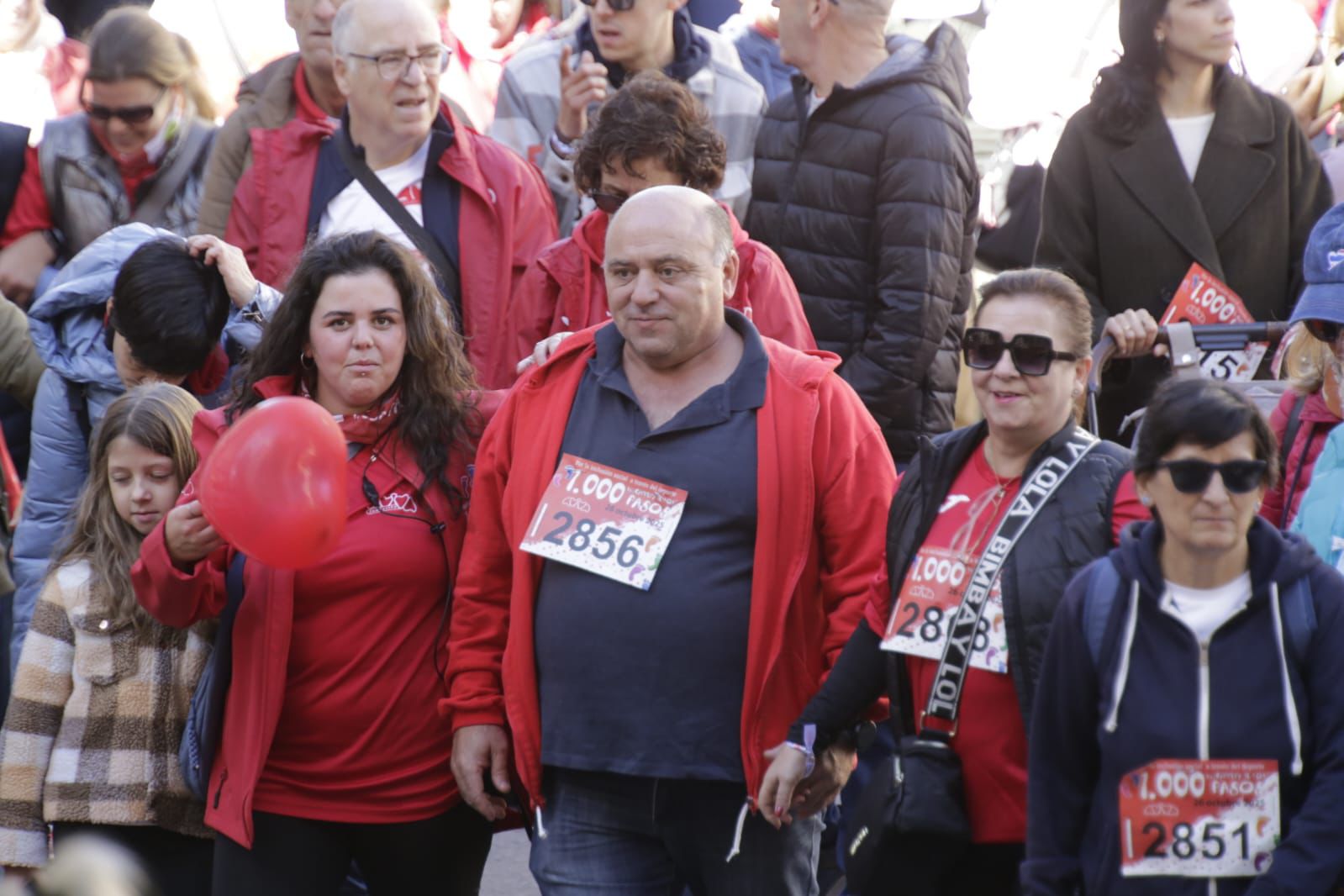 La inclusión inunda las calles de Salamanca con la carrera de los Mil Pasos