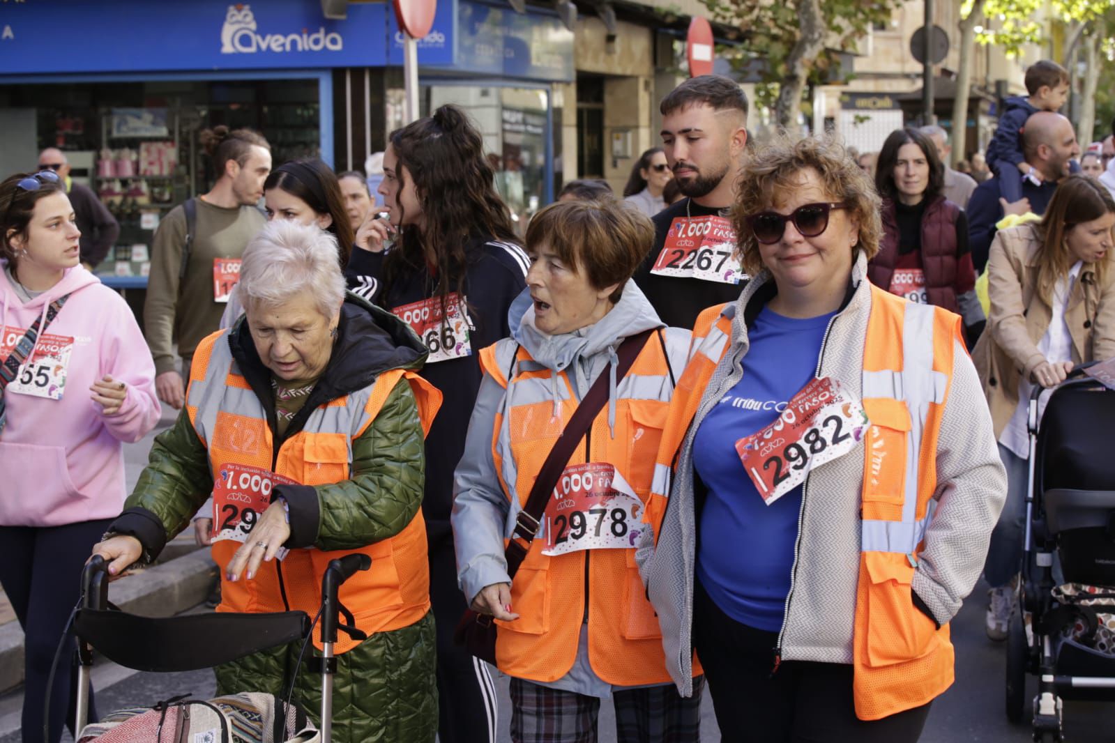 La inclusión inunda las calles de Salamanca con la carrera de los Mil Pasos