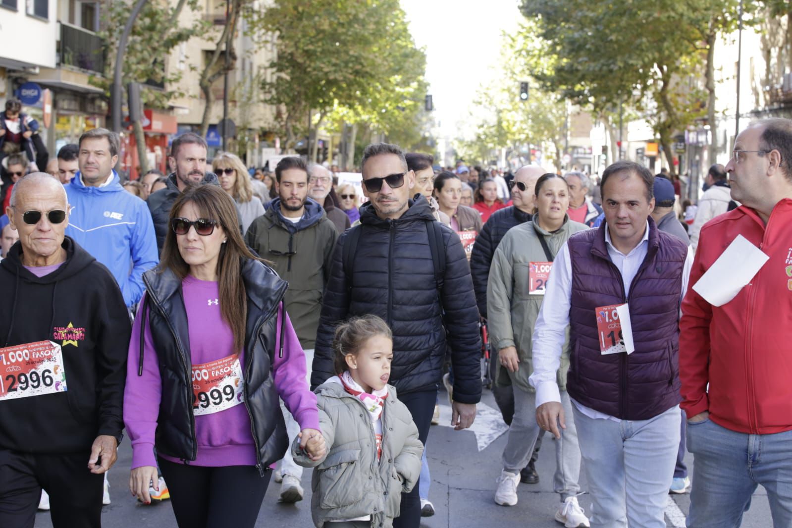 La inclusión inunda las calles de Salamanca con la carrera de los Mil Pasos