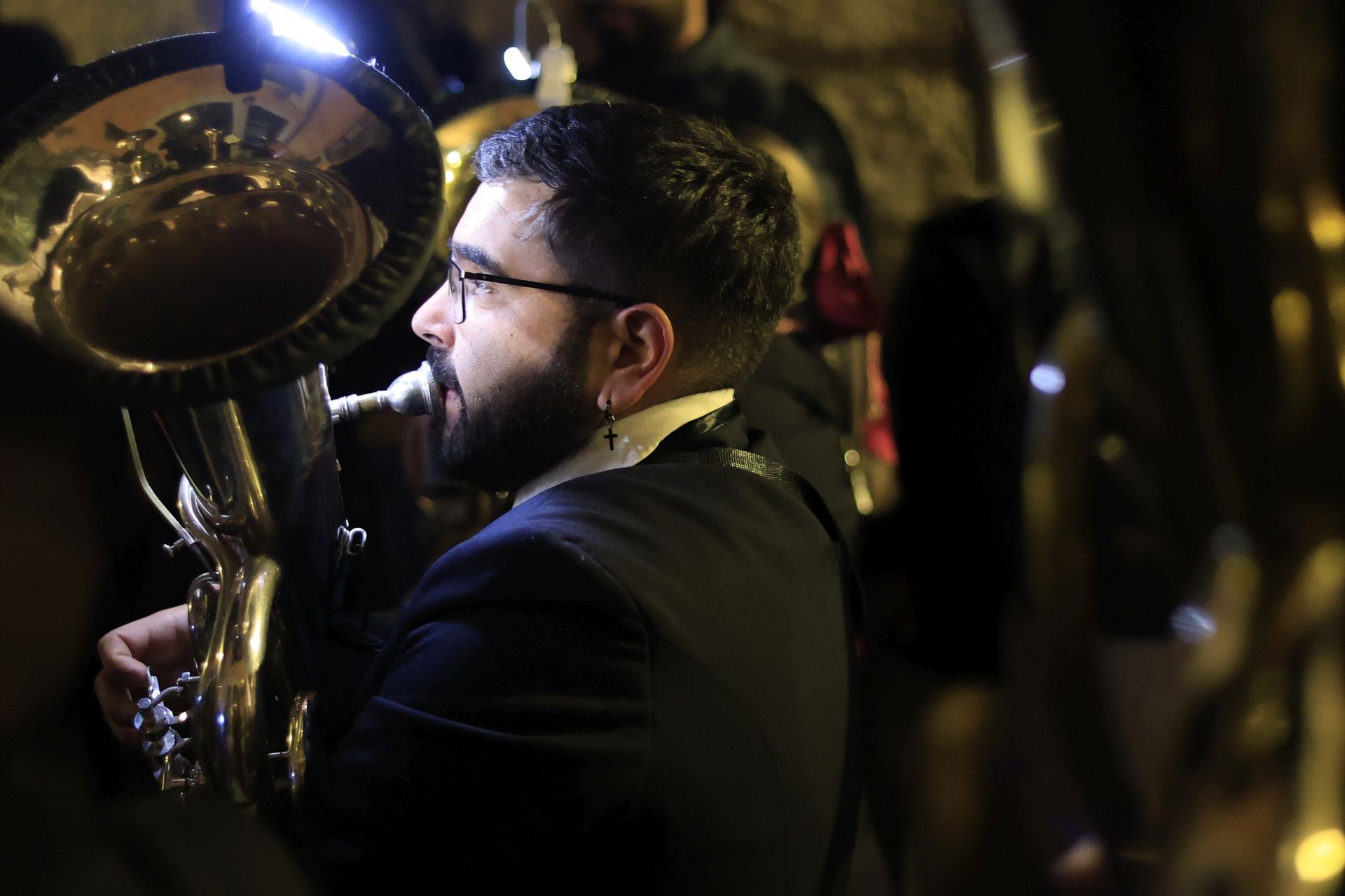 Salamanca vive una madrugada de Jueves Santo a finales de octubre