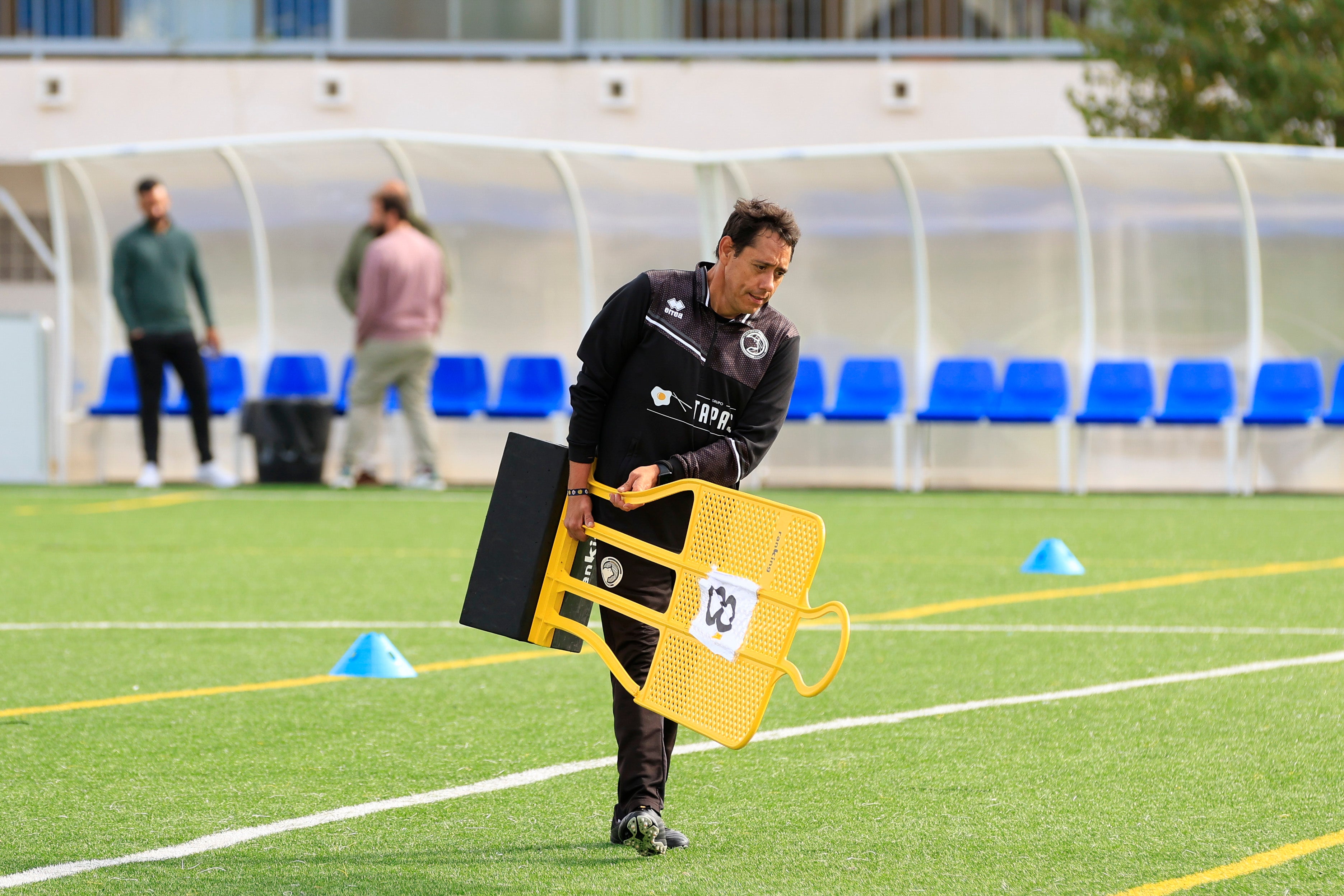 David, utillero de Unionistas de Salamanca