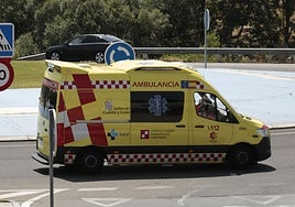 Ambulancia en una imagen de archivo