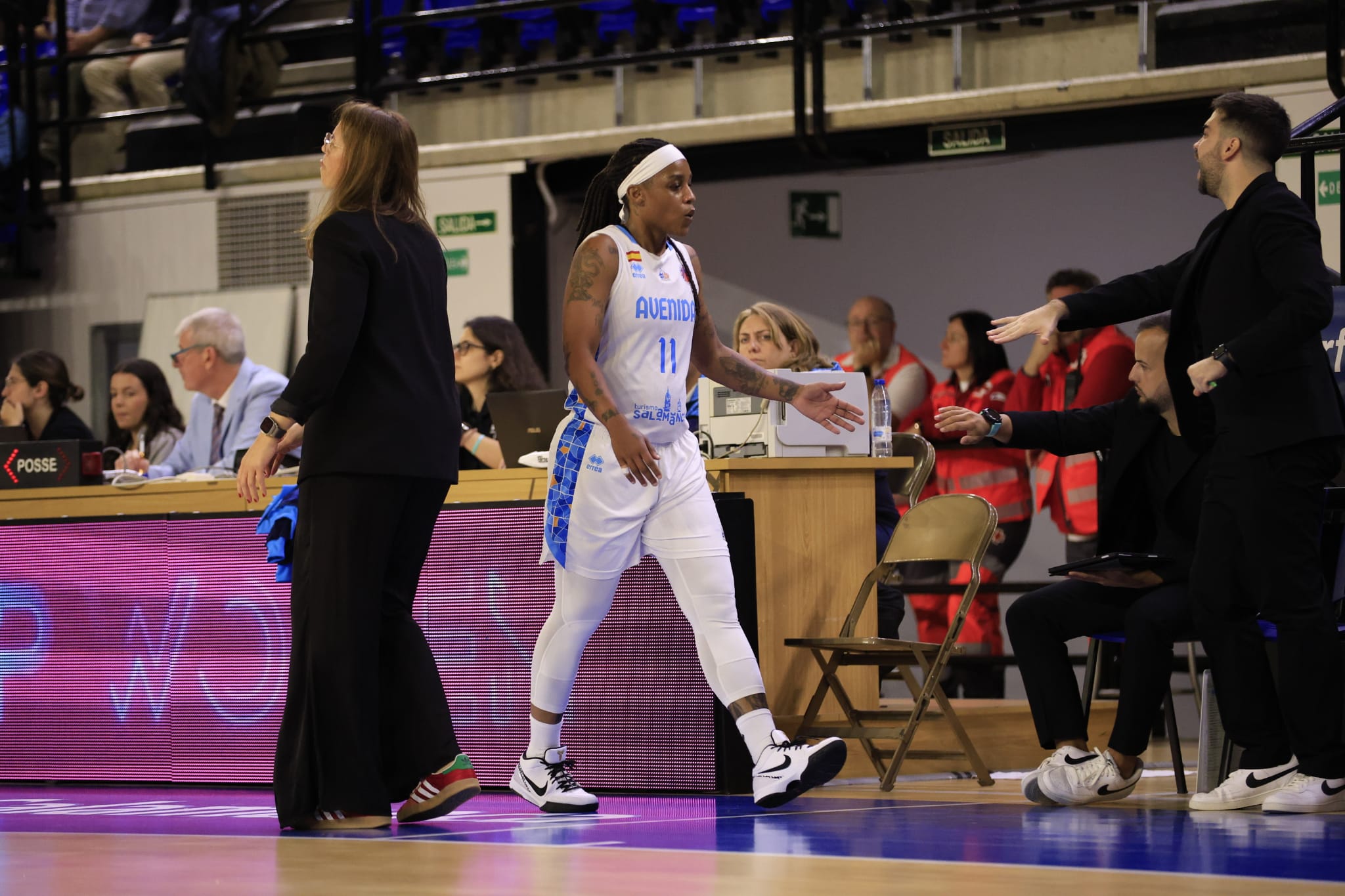 El partido entre Avenida y el Panathinaikos, en imágenes