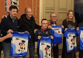 Presentación de la San Silvestre Salmantina en el ayuntamiento.
