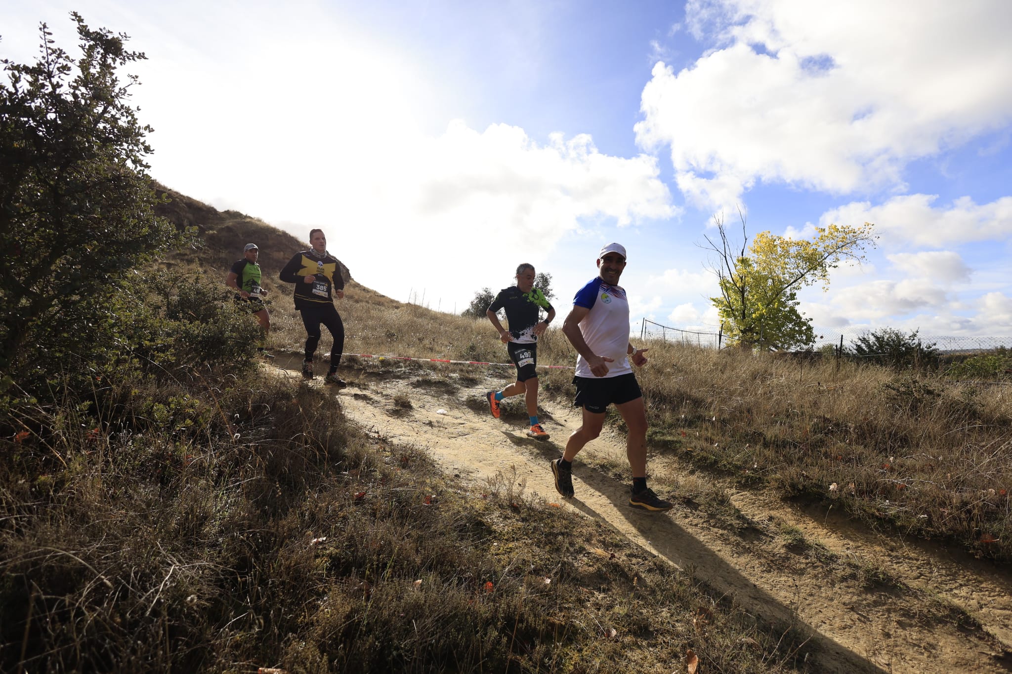 Isaac Hernández y Verónica Sánchez, vencedores de la primera jornada de la Liga de Cross Cabrerizos