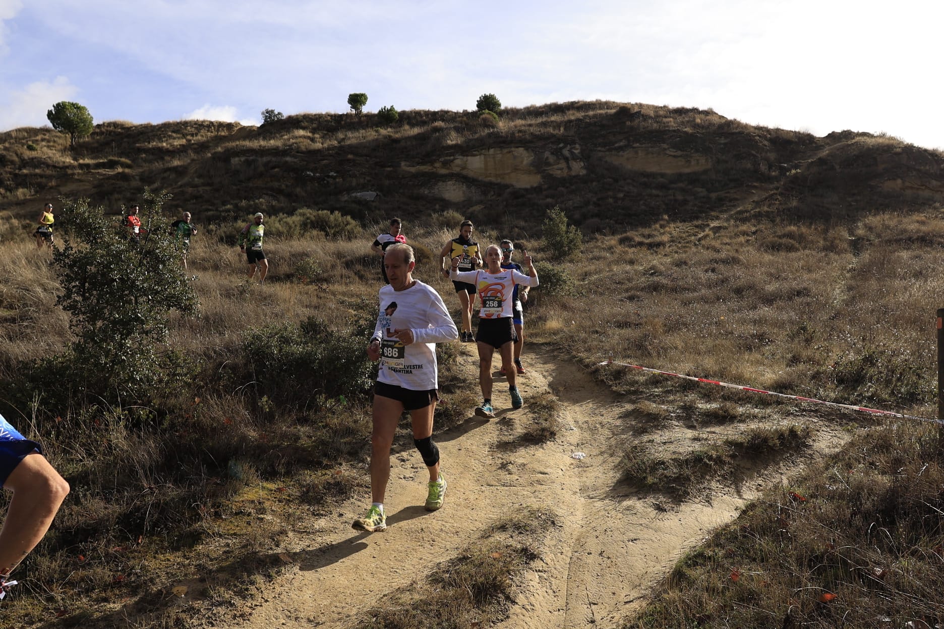 Isaac Hernández y Verónica Sánchez, vencedores de la primera jornada de la Liga de Cross Cabrerizos