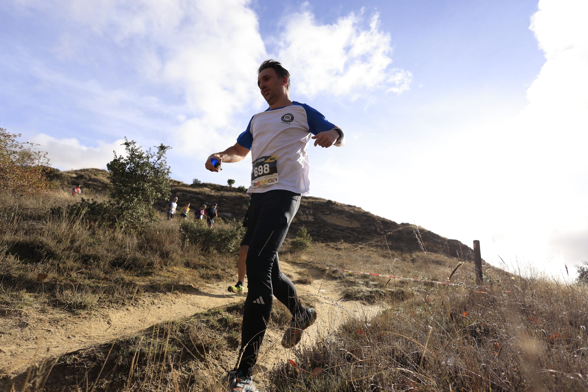 Isaac Hernández y Verónica Sánchez, vencedores de la primera jornada de la Liga de Cross Cabrerizos