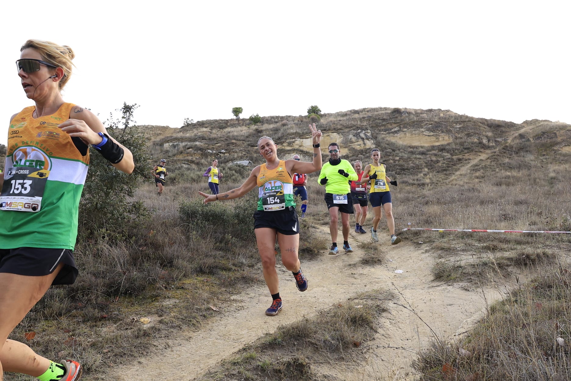 Isaac Hernández y Verónica Sánchez, vencedores de la primera jornada de la Liga de Cross Cabrerizos