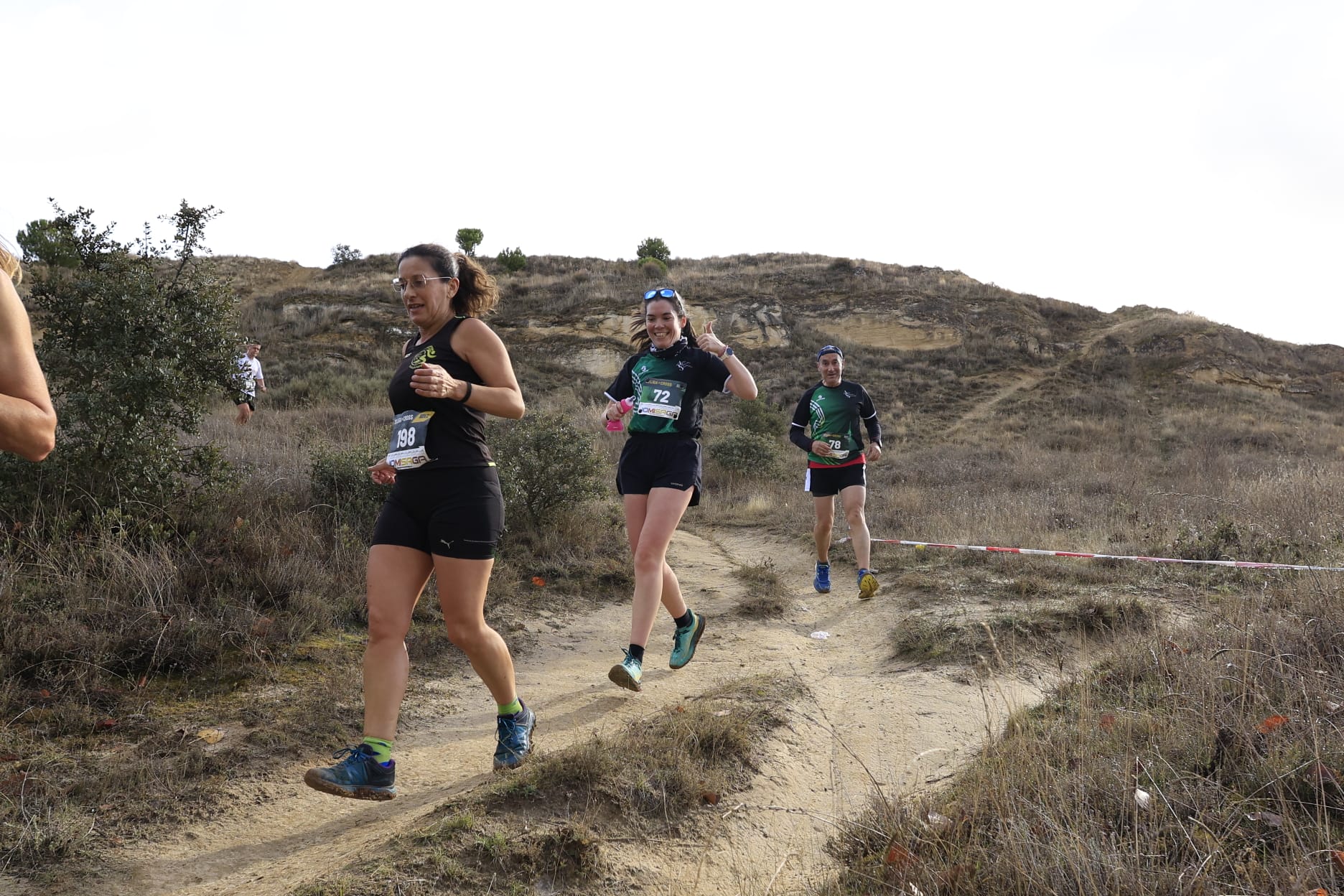 Isaac Hernández y Verónica Sánchez, vencedores de la primera jornada de la Liga de Cross Cabrerizos