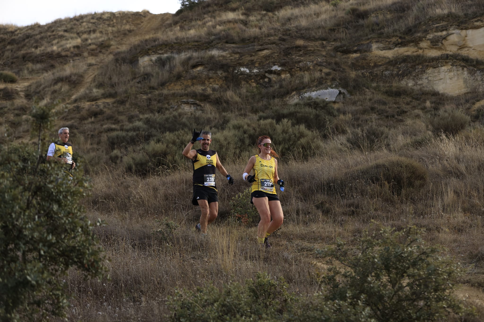 Isaac Hernández y Verónica Sánchez, vencedores de la primera jornada de la Liga de Cross Cabrerizos
