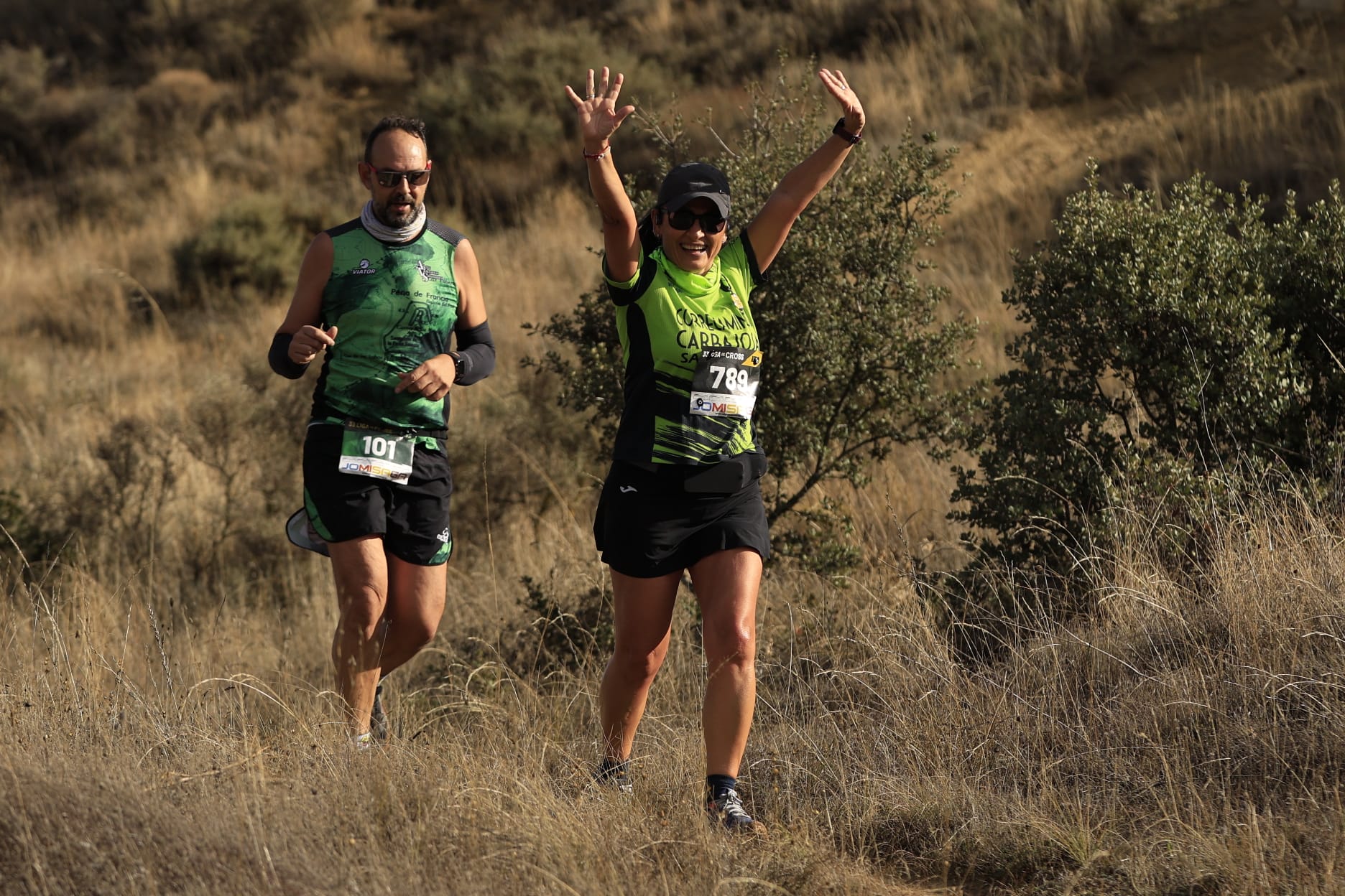 Isaac Hernández y Verónica Sánchez, vencedores de la primera jornada de la Liga de Cross Cabrerizos