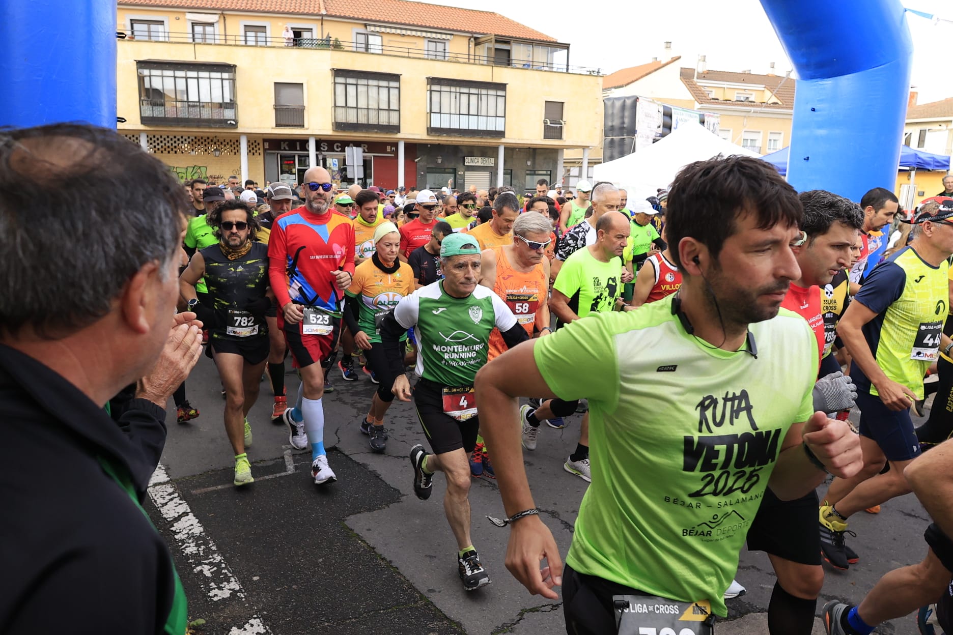 Isaac Hernández y Verónica Sánchez, vencedores de la primera jornada de la Liga de Cross Cabrerizos