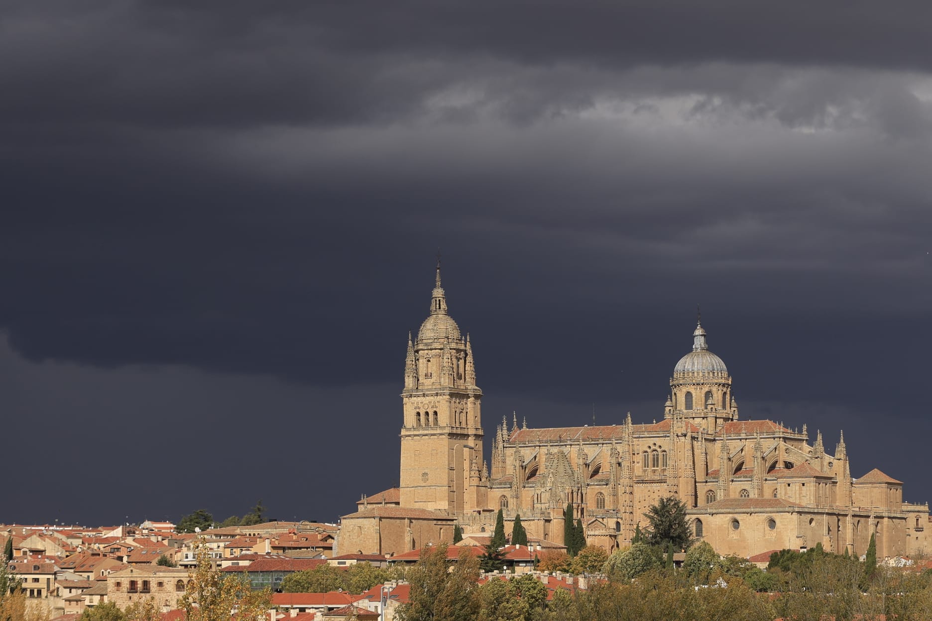 Tormenta en Salamanca