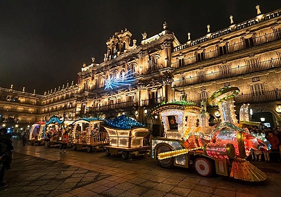 Cabalgata de Reyes de Salamanca.