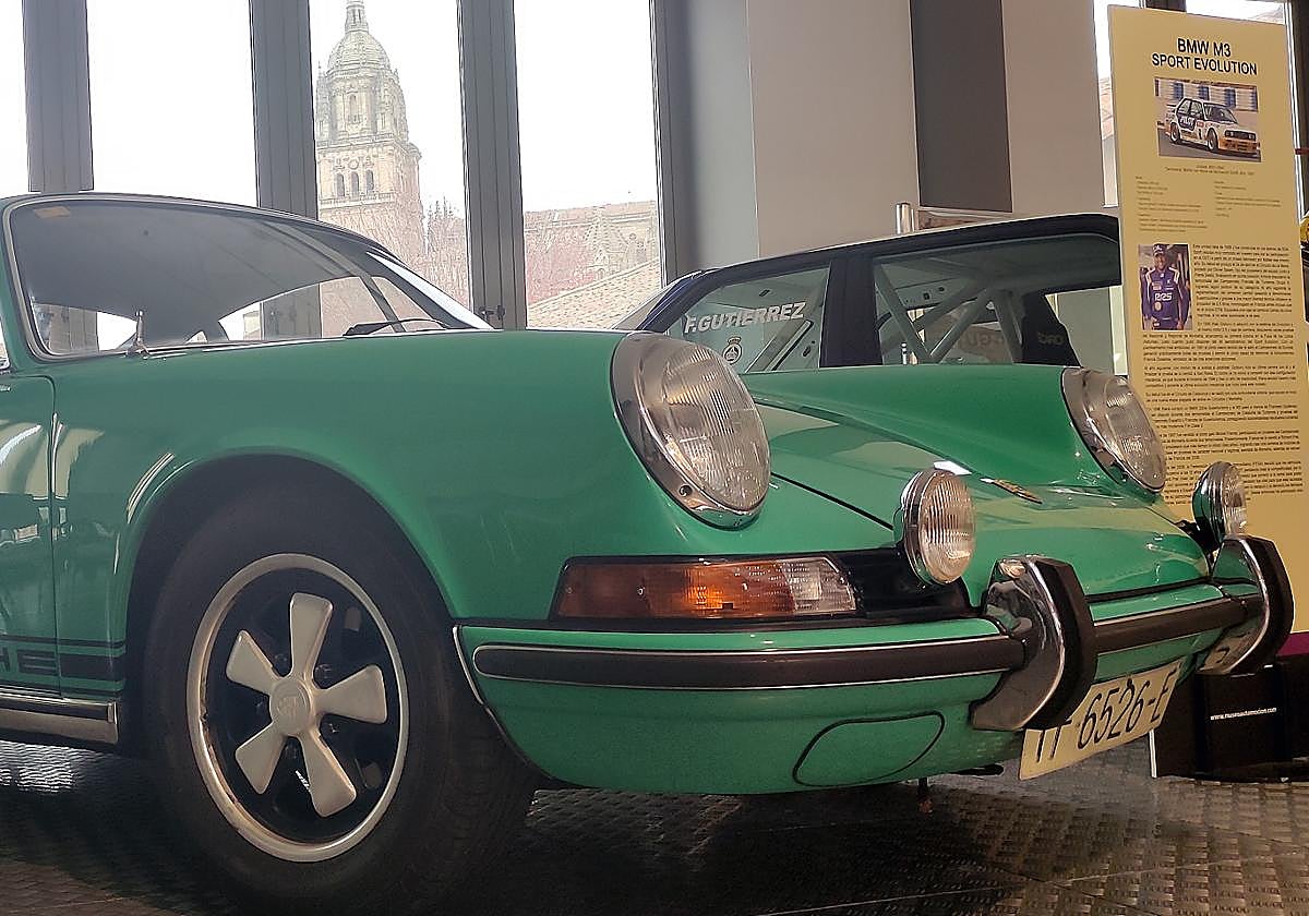 El Porsche 911 T de 1973 en el Museo de Salamanca.