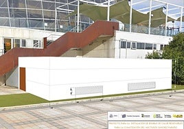 El pabellón que mejorará su climatización e inaugura así el proyecto 'CoNecta Salamanca'